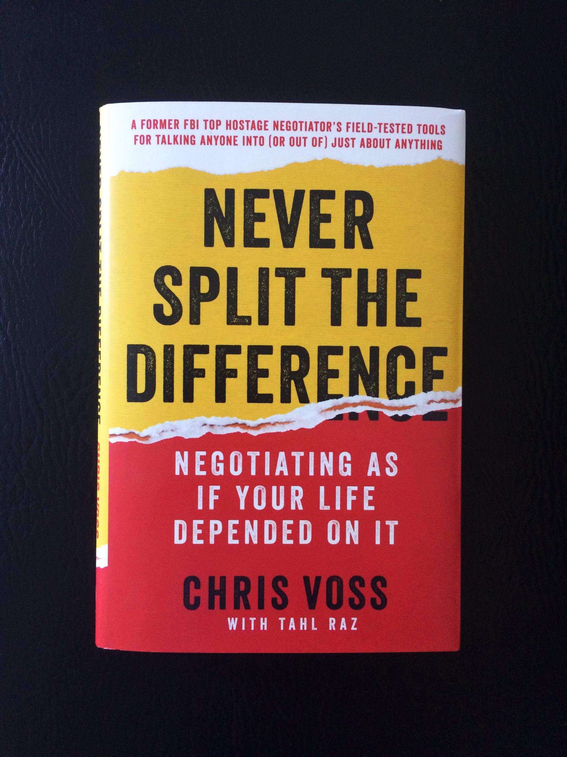 August 2022 Book Club Discussion: Never Split The Difference by
